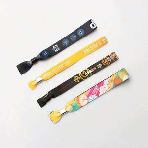 Pulseras de la Amistad de Tela de Lujo para Niño y Niña, Pulsera Personalizada con Logo - Regalo para Bodas - Product Image 5