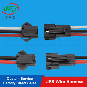 15CM JST SM 2-pins stekker mannelijk vrouwelijk PVC-mantel verzinkt koperen geleider draadconnector kabel pigtail stekker voor LED-stripverlichting - Product Image 5