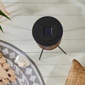 مصباح حديقة خارجي معدني بتصميم أوراق الشجر، إضاءة زينة تعمل بالطاقة الشمسية - Product Image 4