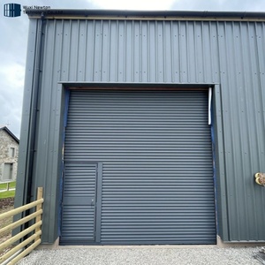 Portes à enroulement automatiques en acier et mousse PU pour entrepôts, vente en gros d'usine - Product Image 2