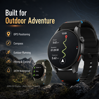 Montre connectée GPS AMOLED 1,43 pouces 2026 G12, 400 mAh, étanche 3 ATM, pour sports de plein air, avec appels Bluetooth