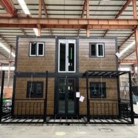 Casa Contenedor Plegable de Doble Ala, Hogar Modular Prefabricado Expandible de 20ft 40ft con Baño, Cocina, Hotel, Oficina, Villa - Proveedor
