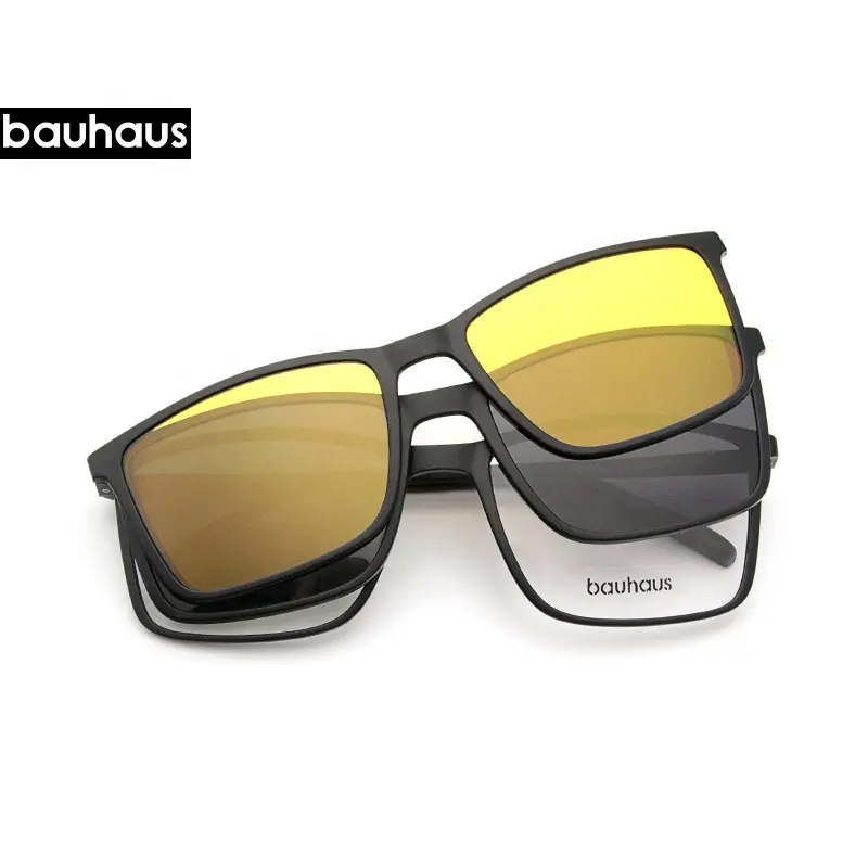 X3180 Bauhaus 안경알에 넓은 얼굴 특대 자석 클립