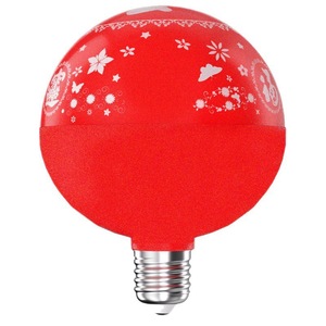 Lámpara de bola mágica LED giratoria colorida con proyección de caracteres Fu para Año Nuevo, Festival de Primavera, luz decorativa YG 932L - Product Image 3