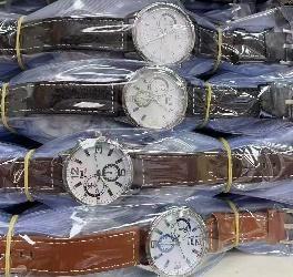 Hyf Hyf-A202 Orologio Intelligente alla Moda, Cronografo Unisex con Cinturino in Pelle e Cassa Rotonda in Acciaio Inossidabile - Product Image 3