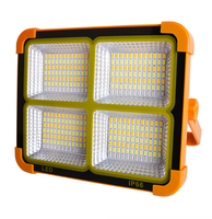 Lampe solaire portable à aspiration magnétique pour camping en plein air, lampe d'avertissement d'urgence, marché de nuit, rue