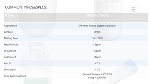 [HOSOME] Agente blanqueador de Ácido Kójico de grado cosmético <span class=keywords><strong>Tratamiento</strong></span> <span class=keywords><strong>en</strong></span> polvo iluminador para manchas oscuras <span class=keywords><strong>Piel</strong></span> más suave CAS 501-30-4 - Product Image 3