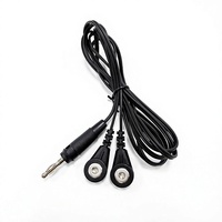 Connecteur Cylindrique Banane en Cuivre Personnalisé 4,0 mm vers Connecteur Câble Femelle à Clip avec Gaine PVC IP40