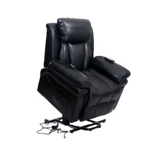 Canapé inclinable électrique en cuir surdimensionné pour salon, avec fonction massage et chauffage, fourni directement par l'usine - Product Image 3