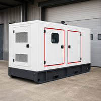 Groupe électrogène diesel insonorisé 50 kVA pour alimentation de secours d'urgence LINGGE 3 phases 400 V 50 Hz