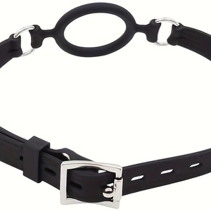 Jouets sexuels de bondage, ceinture en cuir SM, bouche ouverte, balle de <span class=keywords><strong>gag</strong></span>, anneau en silicone souple, <span class=keywords><strong>gag</strong></span> buccal - Product Image 5