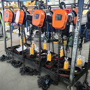 2 Ton rantai listrik <span class=keywords><strong>Hoist</strong></span> Crane dengan Remote Control 220v tegangan M5 tugas perlindungan Overload untuk pabrik industri - Product Image 5