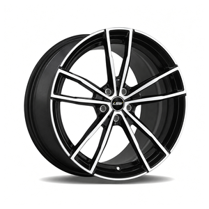 ล้อฟอร์จ LS8157 ขนาด 18 19 20 นิ้ว 5x120 สีดำเงา ขอบขัดเงา สำหรับ BMW Mercedes Nissan - Product Image 1