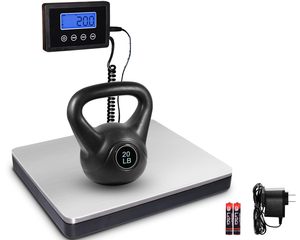180Kg/50g Digital <b>Large</b> Capacity Weighing Platform Scales for Postal Industrial Commercial Shop Kitchen Letter Parcels Postal - Product Image 1