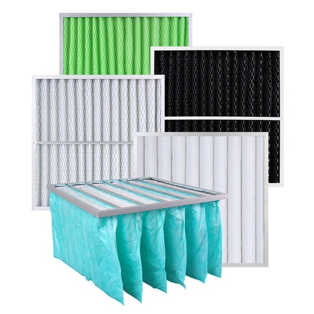 Primary Panel Filter G4 Secondary Bag Filter Dust Removal Central Air Conditioning Non-Woven High-Efficiency Filter Customizable