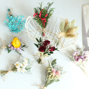 Kit de matériaux pour bouquet de fleurs séchées multicolores DIY pour cartes de vœux faites à la main/boîtes à fleurs, fleurs décoratives pour la <span class=keywords><strong>maison</strong></span>, longue durée - Product Image 1
