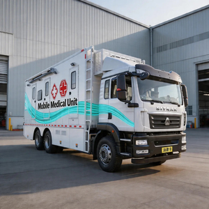 Camion-hôpital mobile de grande capacité de 12-13 mètres avec cabine multi-structures pour station de référés - Product Image 1
