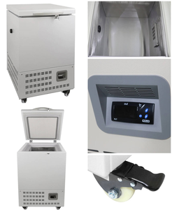 Hélicoptère -86 ° <span class=keywords><strong>Congélateur</strong></span> médical <span class=keywords><strong>vertical</strong></span> <span class=keywords><strong>compact</strong></span> à basse température en acier inoxydable C 58L pour laboratoire - Product Image 3