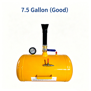 AUTO Tanque de Inflado de Aire de Alta Presión de 7.5 Galones Amarillo para <span class=keywords><strong>Neumáticos</strong></span> de Coche de Alto Rendimiento - Product Image 1