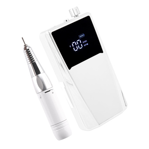 Machine à percer les ongles avec écran HD, vitesse rotative et capacité de la <span class=keywords><strong>batterie</strong></span>, 40000 tr/min, 45W, <span class=keywords><strong>lime</strong></span> électrique - Product Image 3