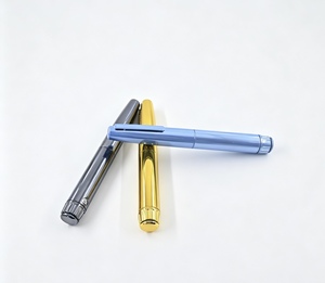 Light Luxury Gold Plated <b>Refillable</b> Dosing <b>Pen</b> with 0-60IU Adjustment and Universal 3ml Cartridge Compatibility - Product Image 1