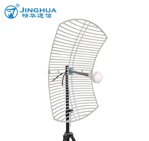 Tăng Cao 2X2 MIMO 3G/4G/LTE 1710-2700MHz 24dB Lưới Parabolic Antenna