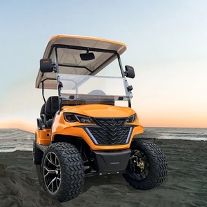 Nouveau modèle 2025 – Voiturette de golf vintage 4 places, batterie 48V, châssis en acier haute résistance, vitesse 30-50 km/h, autonomie 70-90 km, certifiée CE, haute résistance - Product Image 5