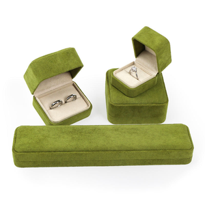 Luxury Apple Jewelry Boxes Custom Packaging for Rings <b>Bracelets</b> Necklaces Earrings-Wholesale - Product Image 1
