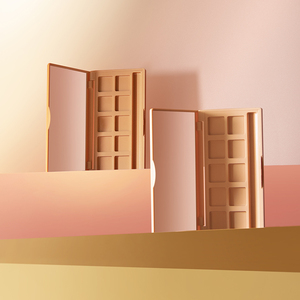 10 màu sắc trang điểm mỹ phẩm <span class=keywords><strong>Eyeshadow</strong></span> <span class=keywords><strong>Palette</strong></span> với bàn chải <span class=keywords><strong>Eyeshadow</strong></span> <span class=keywords><strong>Palette</strong></span> chủ nhãn hiệu riêng long lanh <span class=keywords><strong>Eyeshadow</strong></span> với gương - Product Image 5