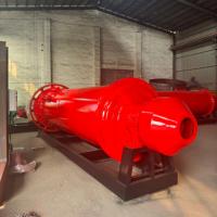 Offre d'usine : Broyeur à boulets de grande capacité pour le projet d'extraction de minerai d'or et la production de poudre d'aluminium en blocs