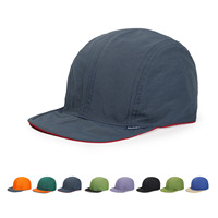 Gorra de Béisbol Personalizable de Doble Cara con Cordón Ajustable, de Secado Rápido, Parte Superior Suave, Resistente al Agua, de Ala Corta para Actividades al Aire Libre