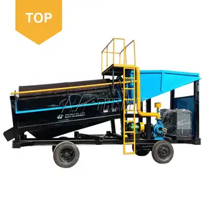 Environmentally Friendly Gold Trommel Recovery Plant Alluvial Clay Gold Trommel Rotary Scrubber