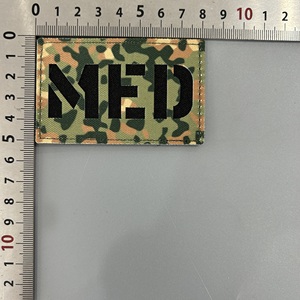 แผ่นปะแบบมีกาวมีห่วงสำหรับเสื้อผ้าแผ่นพิมพ์ลายซับลิเมชันพิมพ์ลายโลโก้แบบกำหนดเอง - Product Image 3