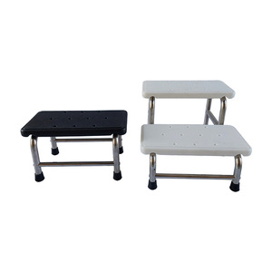 Jingkang Stainless Steel Footstool Double Layer Step Stool For Hospital Gynecology Examination And Elderly Bathing - Product Image 4