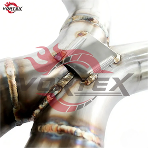 Sistema de Escape Catback Vortex de Acero Inoxidable con Acabado Espejo y Control Remoto para Porsche Panamera 971 2.9T/3.0T - Product Image 6