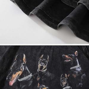 Camiseta de Hombre con Estampado Extra Grande, Ropa Urbana de Dibujos Animados, Camiseta Informal de Verano - Product Image 6