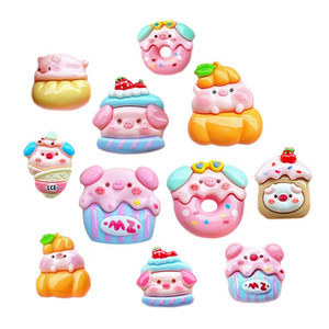 Lớn Thẻ Pig Loạt Nhựa Tự Làm Đồ Trang Sức Phụ Kiện Sạc Bảo Vệ Bìa Crocs Phụ Kiện Keychain Mặt Dây Chuyền Thủ Công Nguồn Cung Cấp - Product Image 5