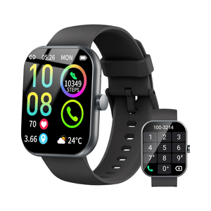 Trendige IP68 Wasserdichte IPS Silikon Smartwatch für Männer Frauen Fitness-Tracker Herzfrequenz-Schlafmonitor Kompatibel mit Android/iOS - Product Image 4