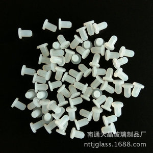 จุกซิลิโคนเทียนจิง 4.35 มม. รูปตัว T ป้องกันการรั่วซึมสำหรับหลอดทดลอง - Product Image 3