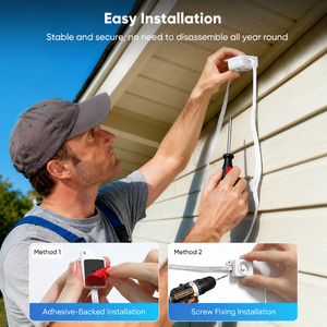 Luces Navideñas Permanentes de 36V, 100 pies, 72 Lámparas, 16 Millones de Colores RGBW con Control por Aplicación <span class=keywords><strong>WIFI</strong></span> y Bluetooth - Product Image 6