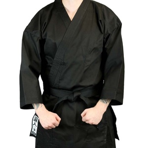 Uniforme de Artes Marciales Personalizado al por Mayor con Logotipo Personalizado para Niños y Adultos, con Cordón Elástico, Ligero, de Lona Ecológica, para Estudiantes - Product Image 1