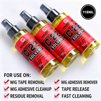 L C-22 Dissolvant de colle 118ml Parfum Orange Outil de Salon Élimination Rapide de la Colle pour Systèmes Capillaires