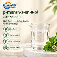 P-Menth-1-en-8-ol CAS 98-55-5 |   Alpha-Terpineol Ingrédient de Haute Pureté pour Arômes et Parfums, Utilisation Cosmétique, Détergente et Industrielle