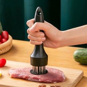 Ablandador de carne <span class=keywords><strong>Aguja</strong></span> de acero inoxidable Ultra Sharp 20 cuchillas Ablandador de carne Herramienta para ablandar pollo Carne Bistec <span class=keywords><strong>Ternera</strong></span> y Po - Product Image 6