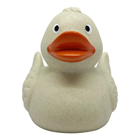 Nouveaux canards en caoutchouc écologiques de 8 cm, biodégradables, en matériau de blé