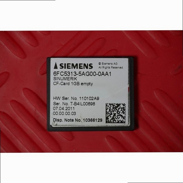 6FC5313-5AG00-0AA1 1GB CompactFlash Memory Card for CNC Control System