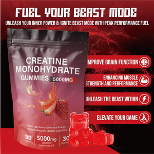 Marque distributeur OEM Bonbons énergétiques Bonbons énergétiques pour la musculation Bonbons énergétiques Bonbons à la créatine Supplément de monohydrate de créatine - Product Image 2