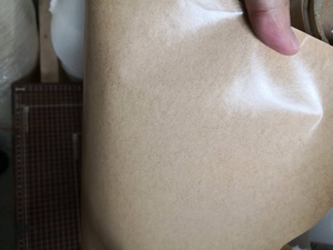 50 70 80 100 GSM PE Or Brown Color Silicone Water-proof PE Coated Kraft <strong>Paper</strong> Sheets - Product Image 4