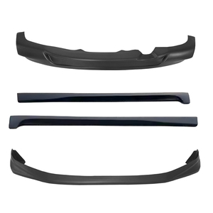 For 2012-2014 <b>Car</b> Bumper Kit Front Lip Side Skirt ABS Tow <b>Hook</b> Rear Diffuser Exhaust Tip Exterior Parts - Product Image 1