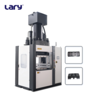 Presse hydraulique pour caoutchouc LARY à commande PLC, hautement automatisée, écologique, avec des performances de moulage stables et une utilisation facile